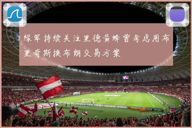 绿军持续关注里德黄蜂曾考虑用布里奇斯换布朗交易方案